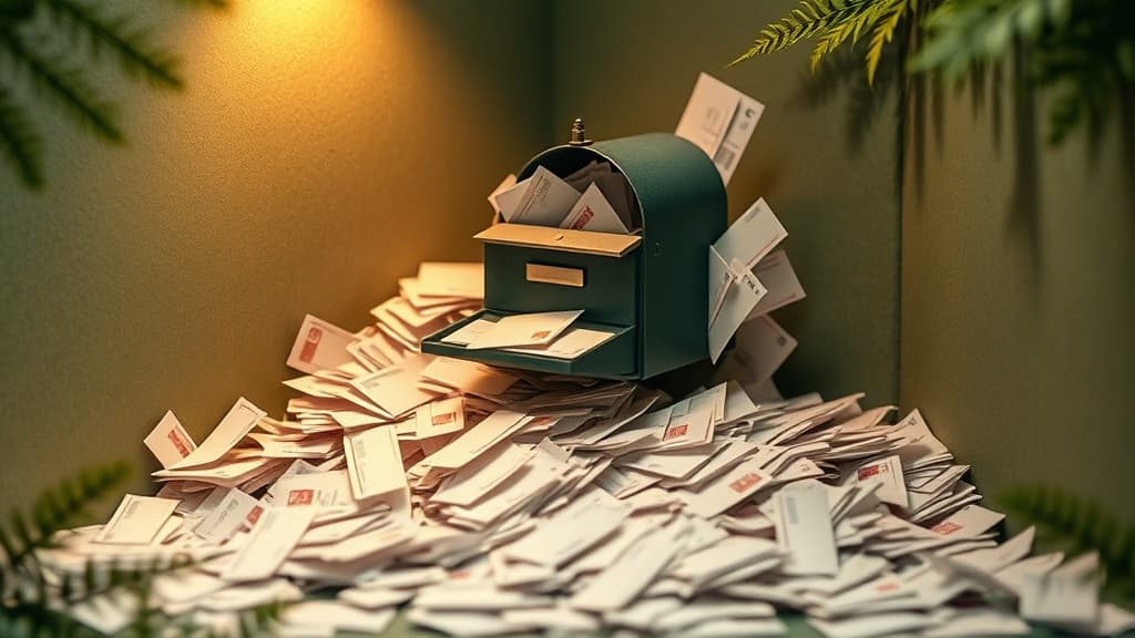 Inkasso-Schreiben pro Jahr